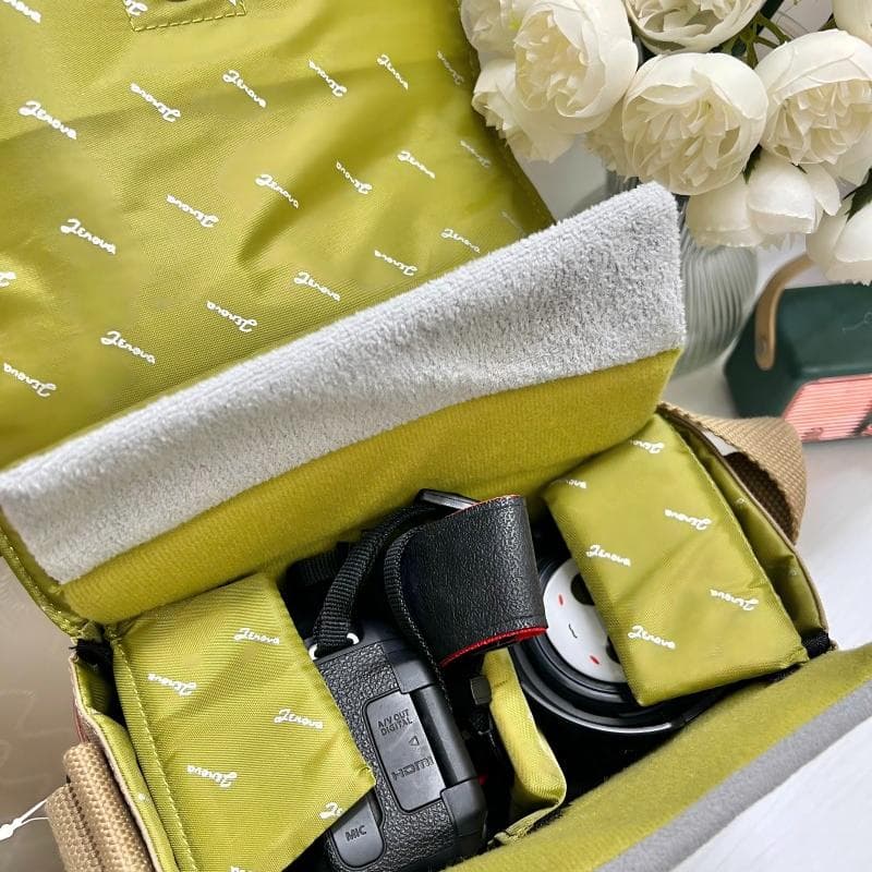 カメラ バッグ シンプル一眼レフ用 撥水ソフトバッグ