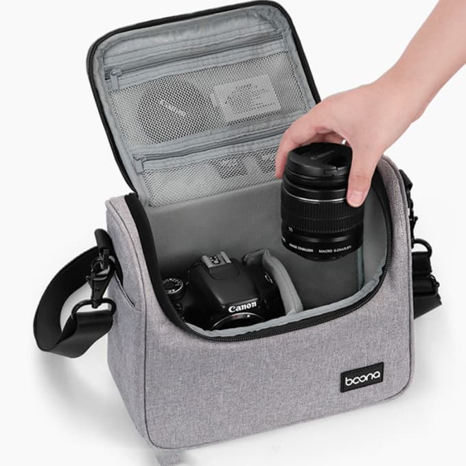 カメラ バッグ 撥水コンパクト一眼レフカメラバッグ